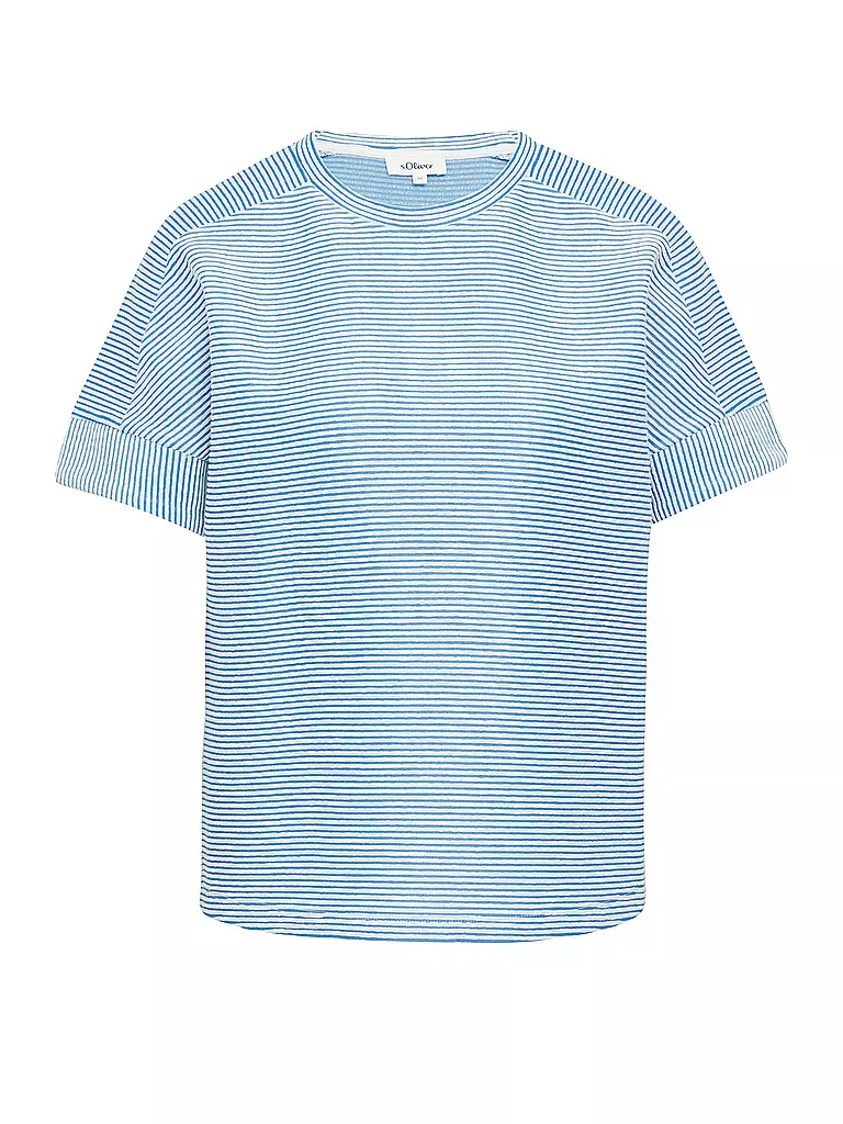S.OLIVER | T-Shirt  | blau