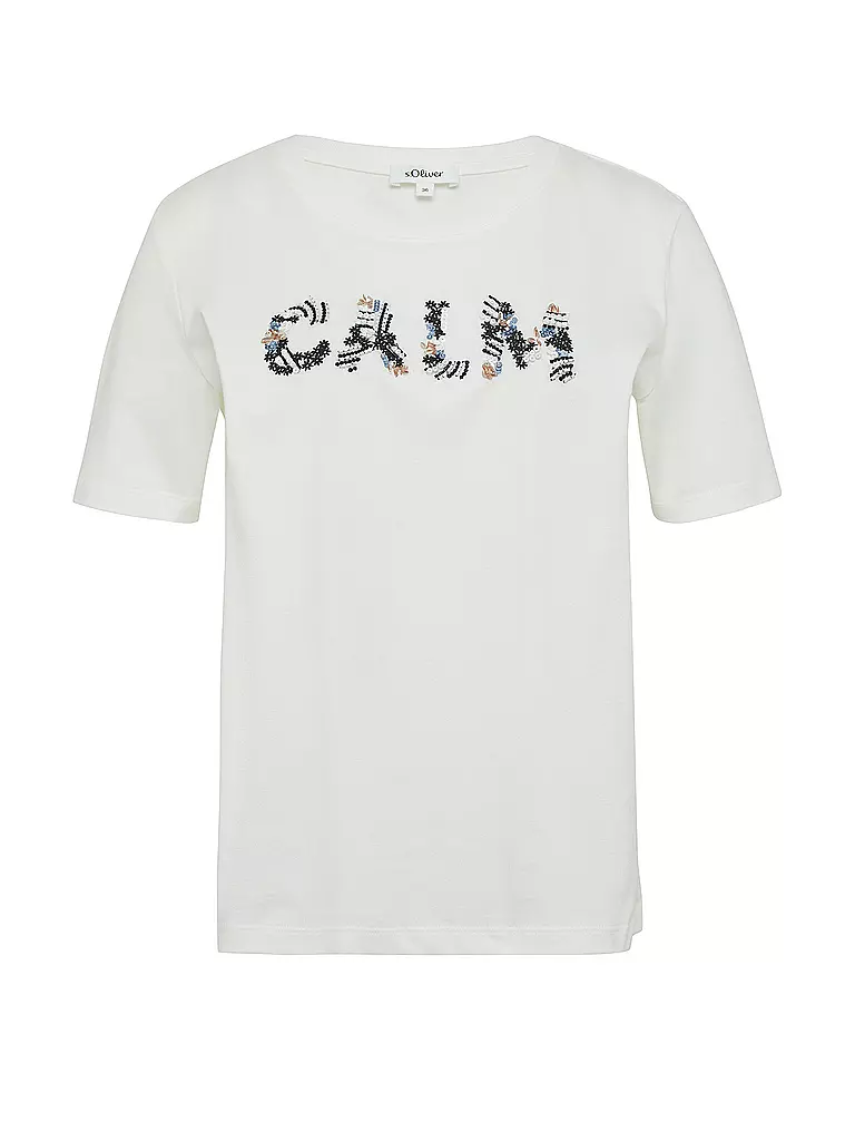 S.OLIVER | T-Shirt  | weiss