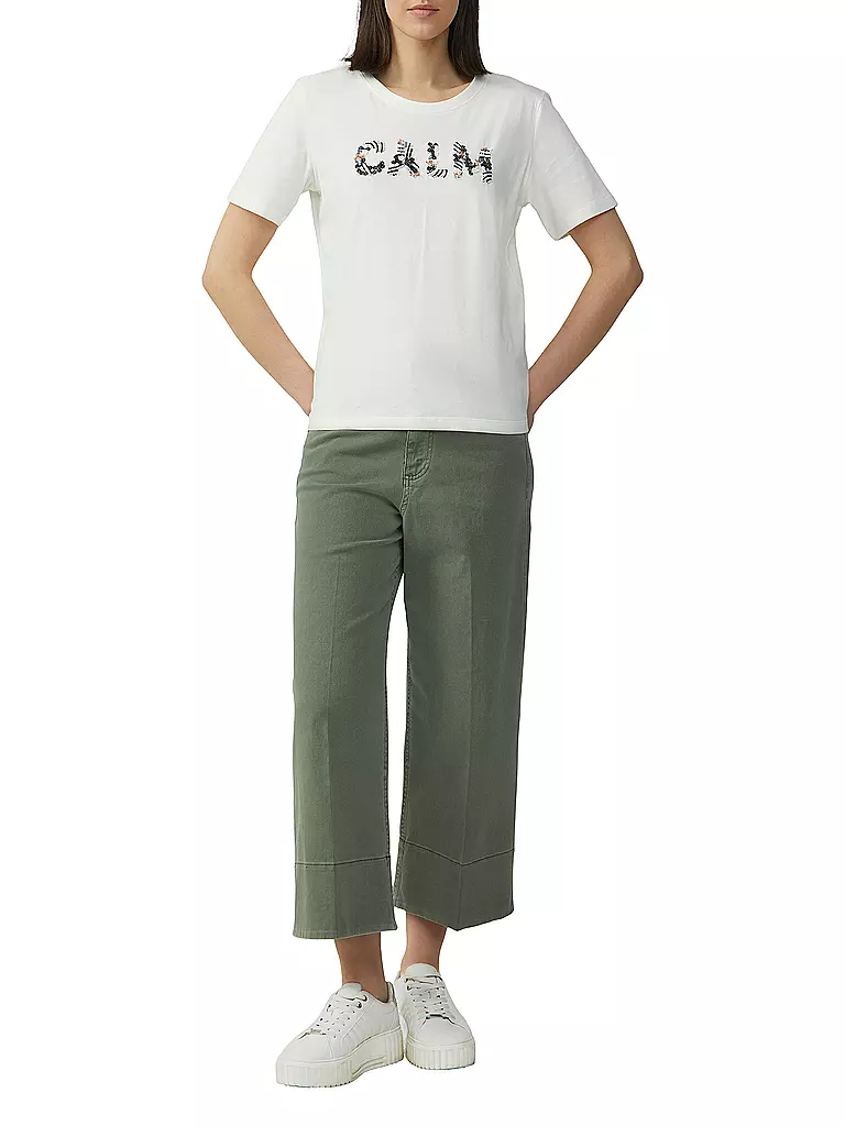 S.OLIVER | T-Shirt  | weiss