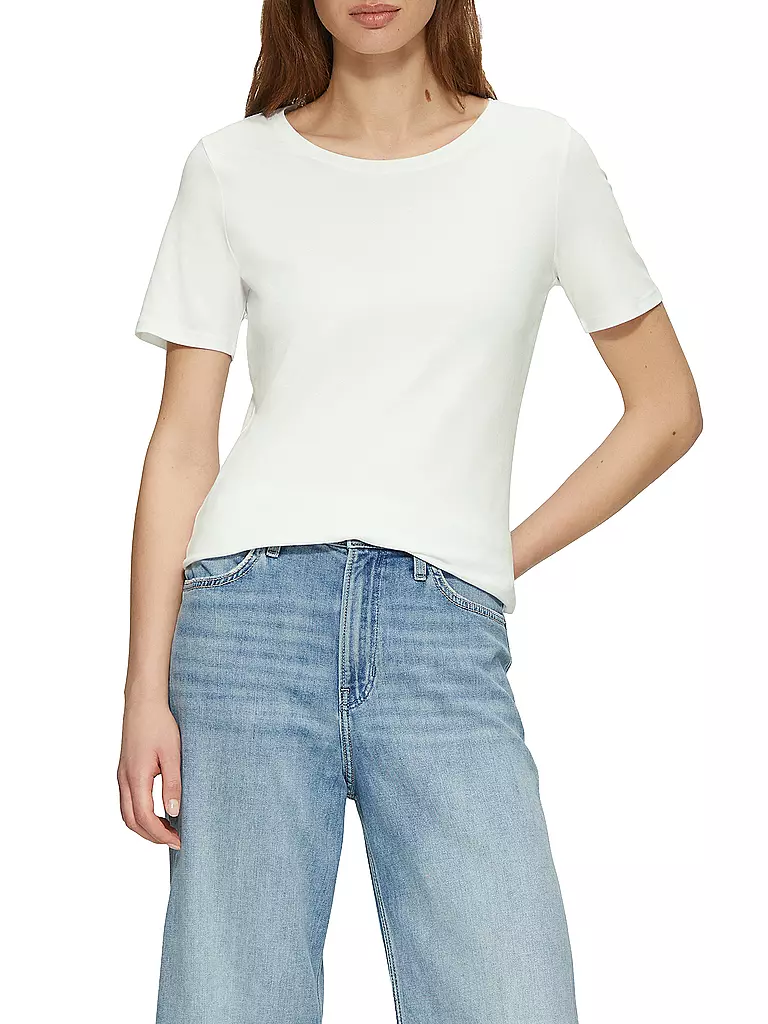 S.OLIVER | T-Shirt  | weiss