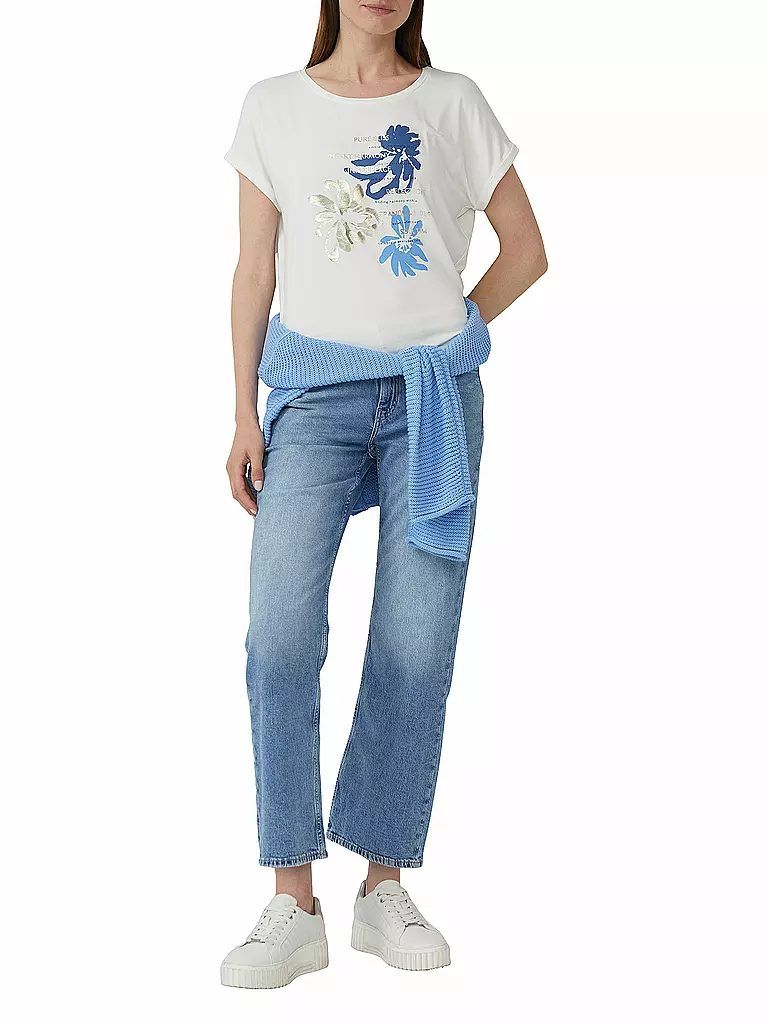 S.OLIVER | T-Shirt  | weiss