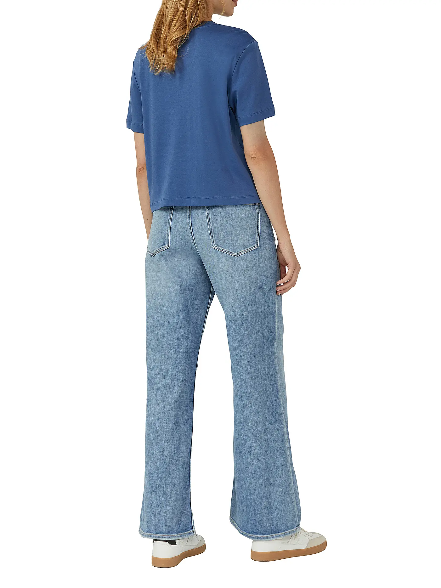 S.OLIVER | T-Shirt  | blau