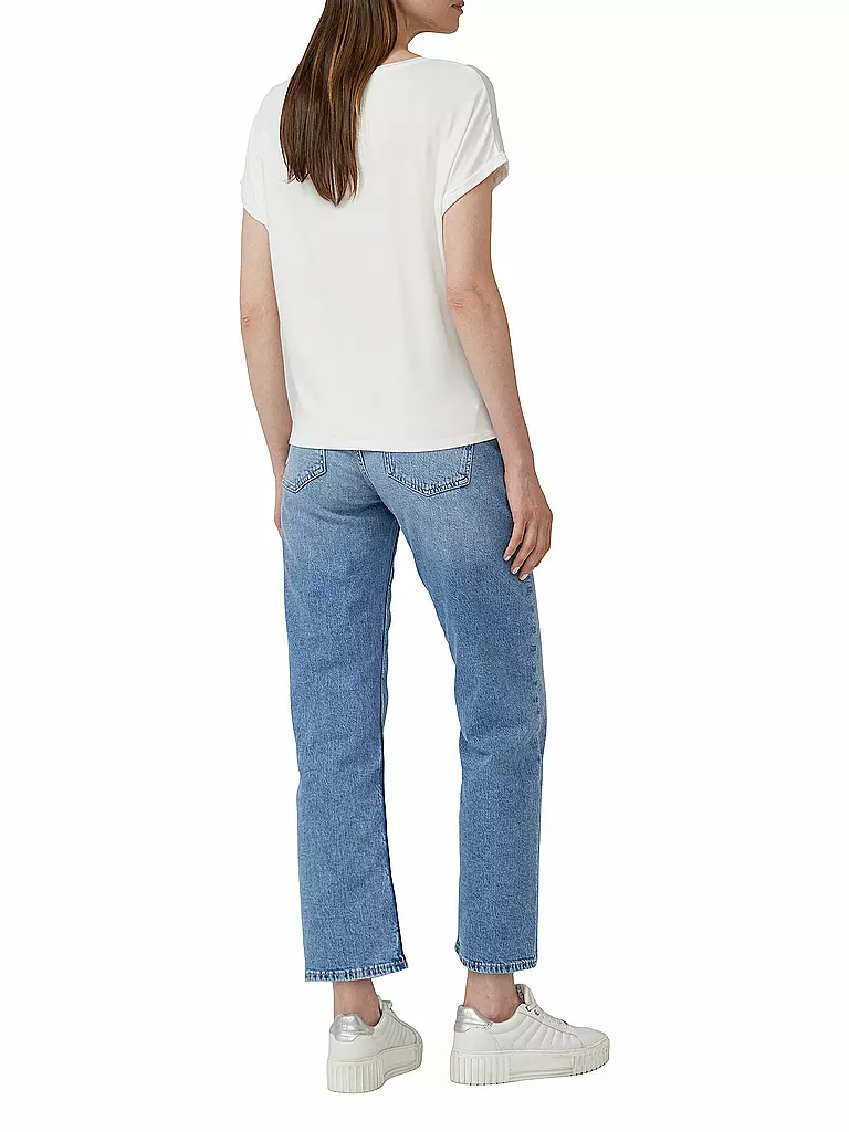 S.OLIVER | T-Shirt  | weiss