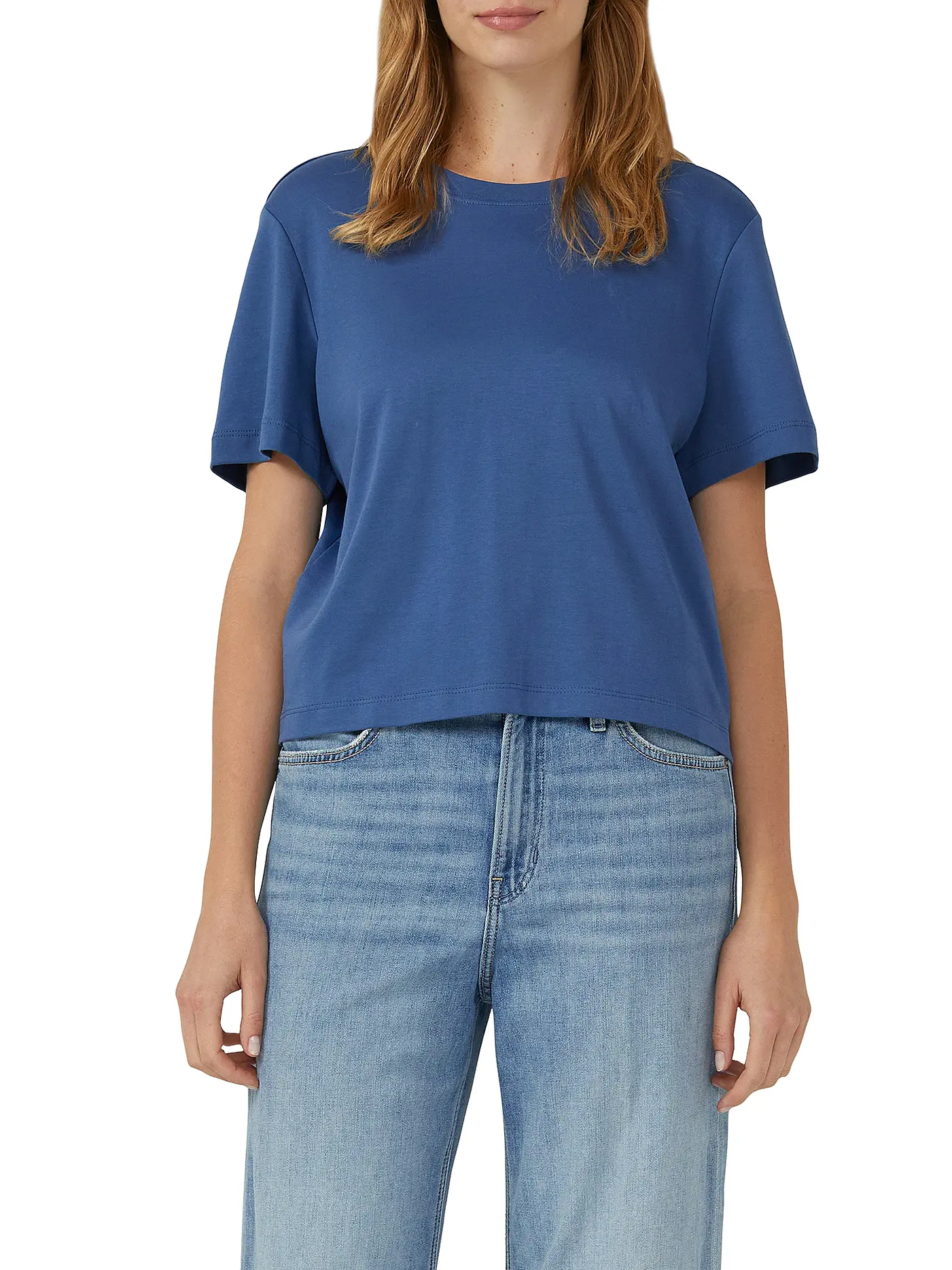 S.OLIVER | T-Shirt  | blau