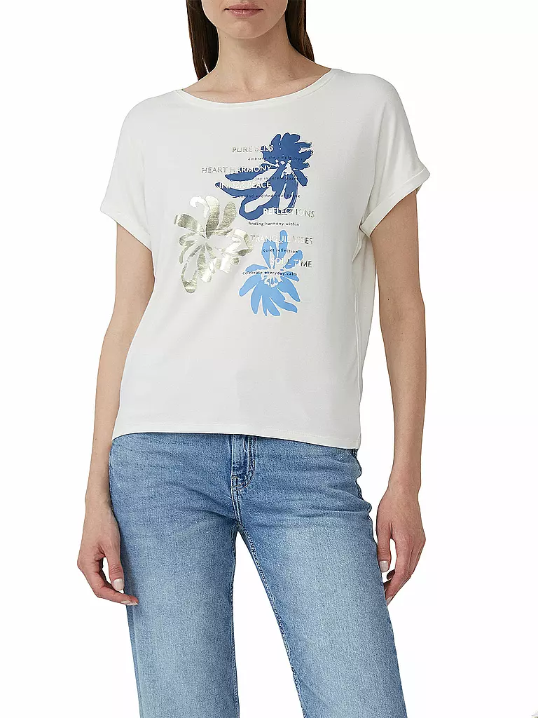 S.OLIVER | T-Shirt  | weiss