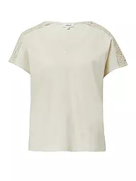 S.OLIVER | T-Shirt  | creme
