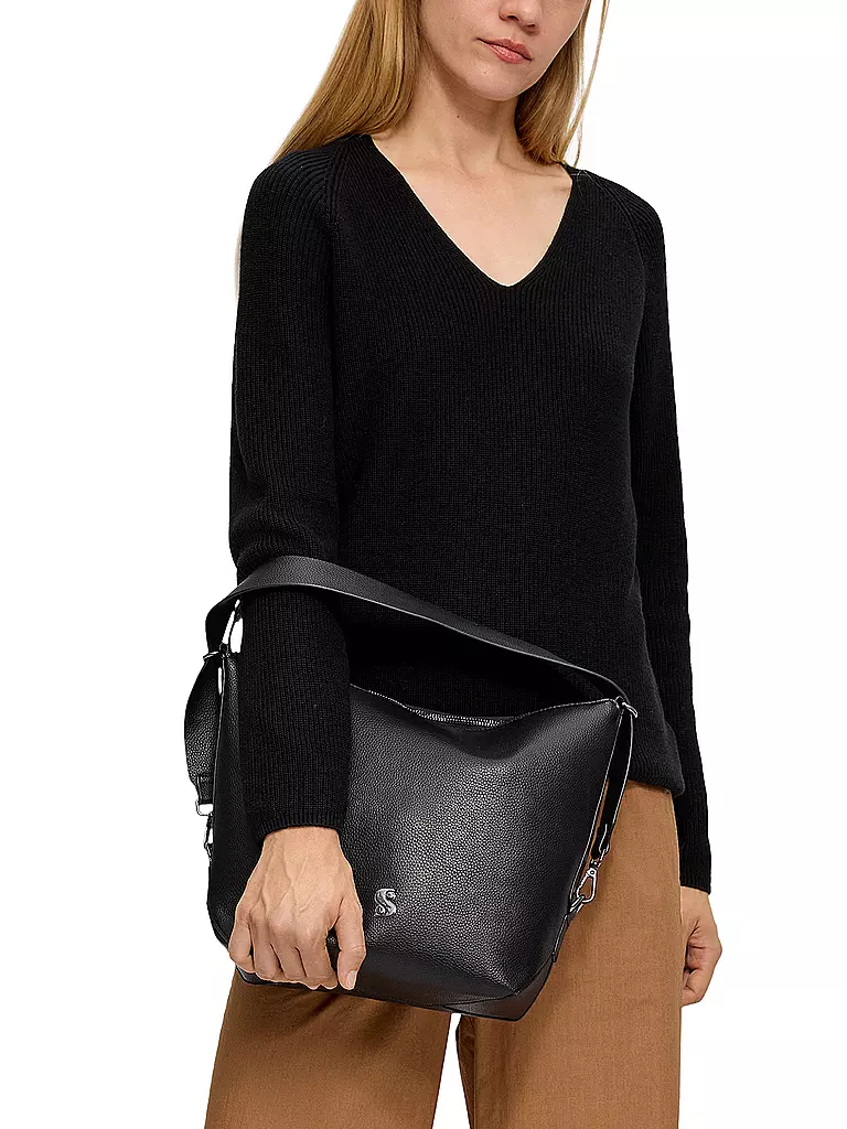 S.OLIVER | Tasche - Henkeltasche | schwarz