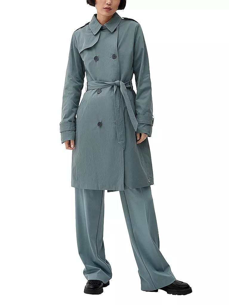 S.OLIVER | Trenchcoat | hellblau