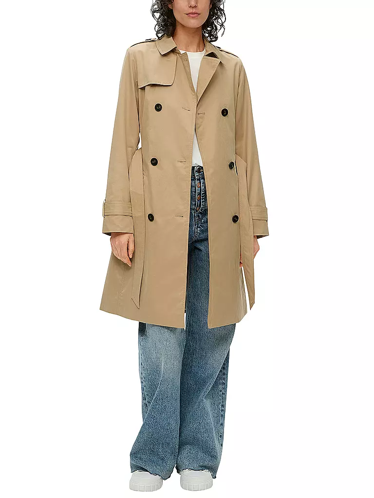 S.OLIVER | Trenchcoat | blau