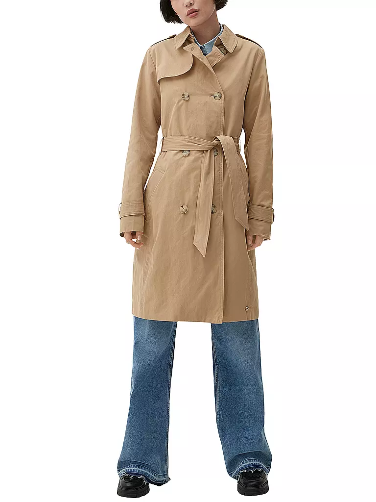 S.OLIVER | Trenchcoat | camel