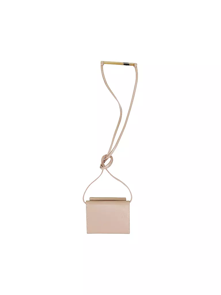 SAGAN VIENNA | Ledertasche - Minibag Triptich | beige
