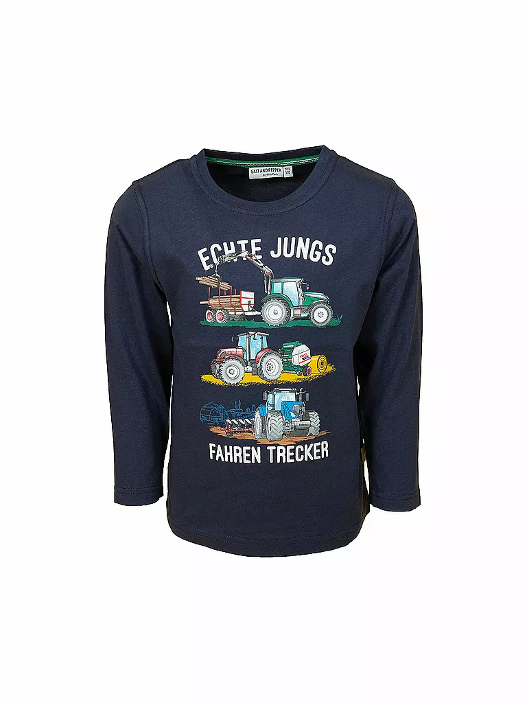 SALT AND PEPPER | Jungen Langarmshirt | blau