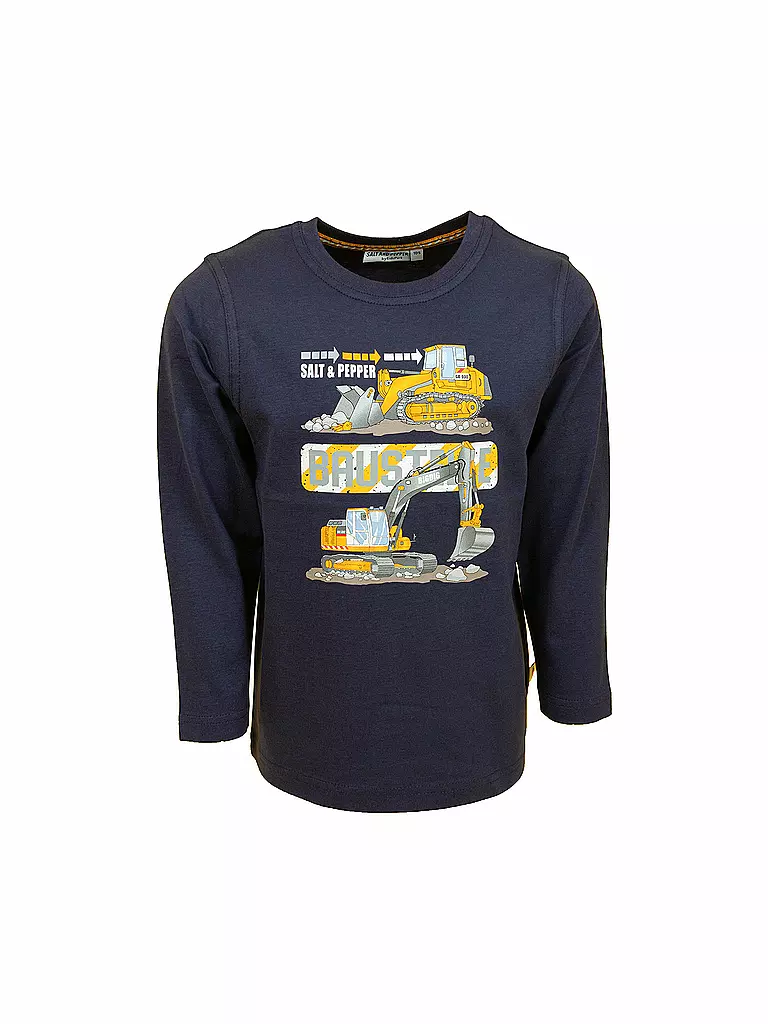 SALT AND PEPPER | Jungen Langarmshirt | blau