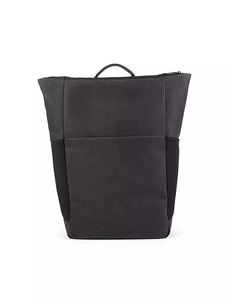 SALZEN | Rucksack "Plain Soft" | schwarz