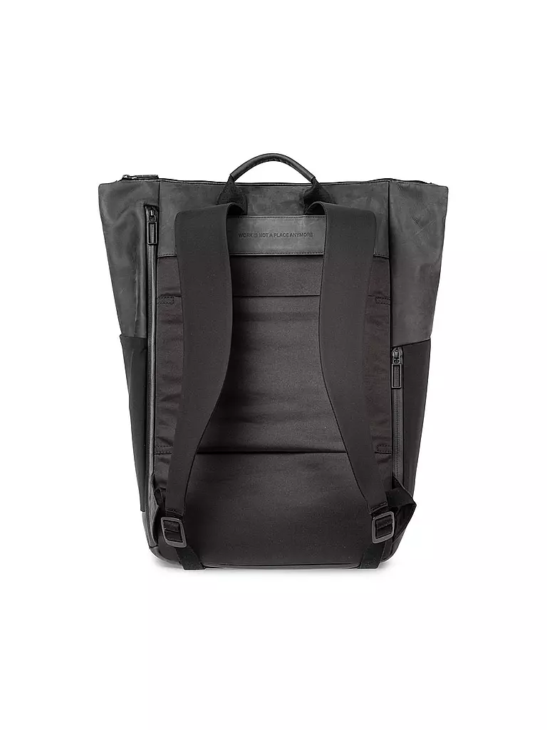 SALZEN | Rucksack "Plain Soft" | schwarz