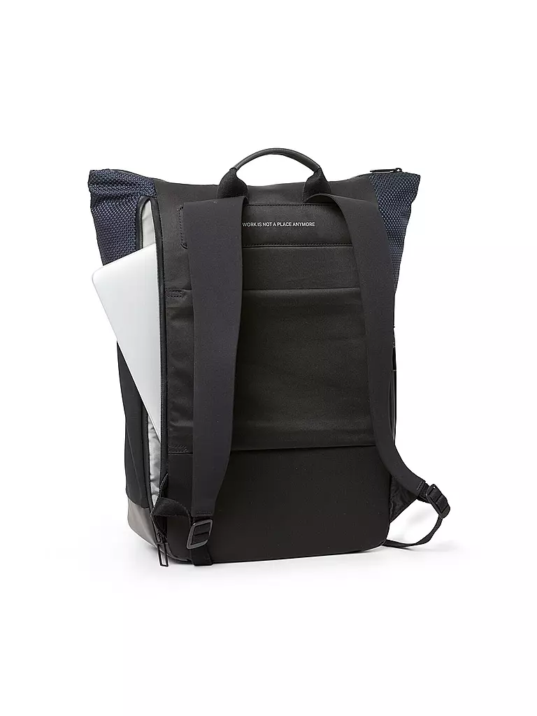 SALZEN | Sleek Rucksack "Light Fusion" | blau