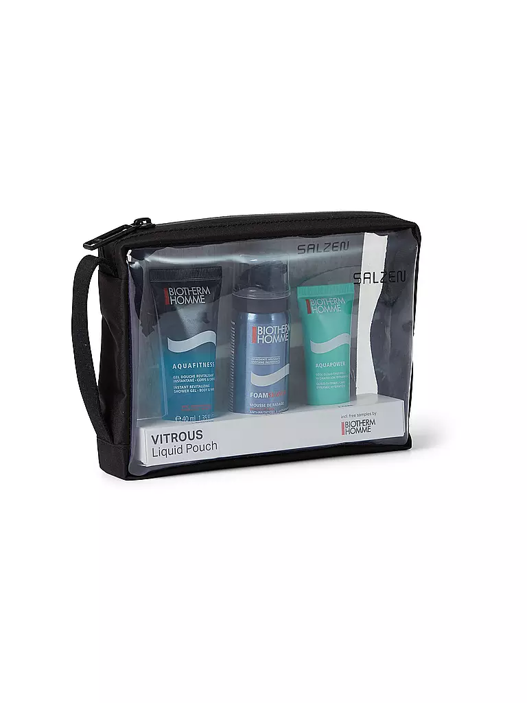 SALZEN | Toilettetasche Liquid Pouch | schwarz