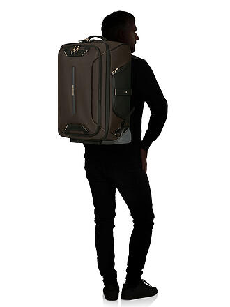 SAMSONITE | Handgepäck Trolley ECODRIVER DUFFEL BACKPACK 55cm Coffee Bean