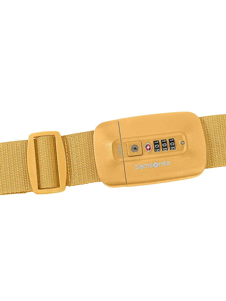 SAMSONITE | Gepäckgurt yellow | 