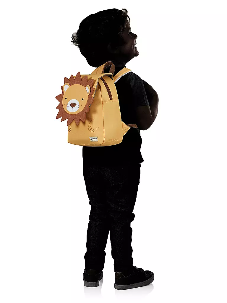 SAMSONITE | Kinder Rucksack HAPPY SAMMIES Small Lion Lester  | gelb