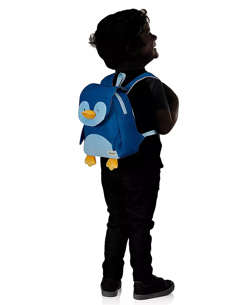 SAMSONITE | Kinder Rucksack HAPPY SAMMIES Small Penguin Peter  | blau