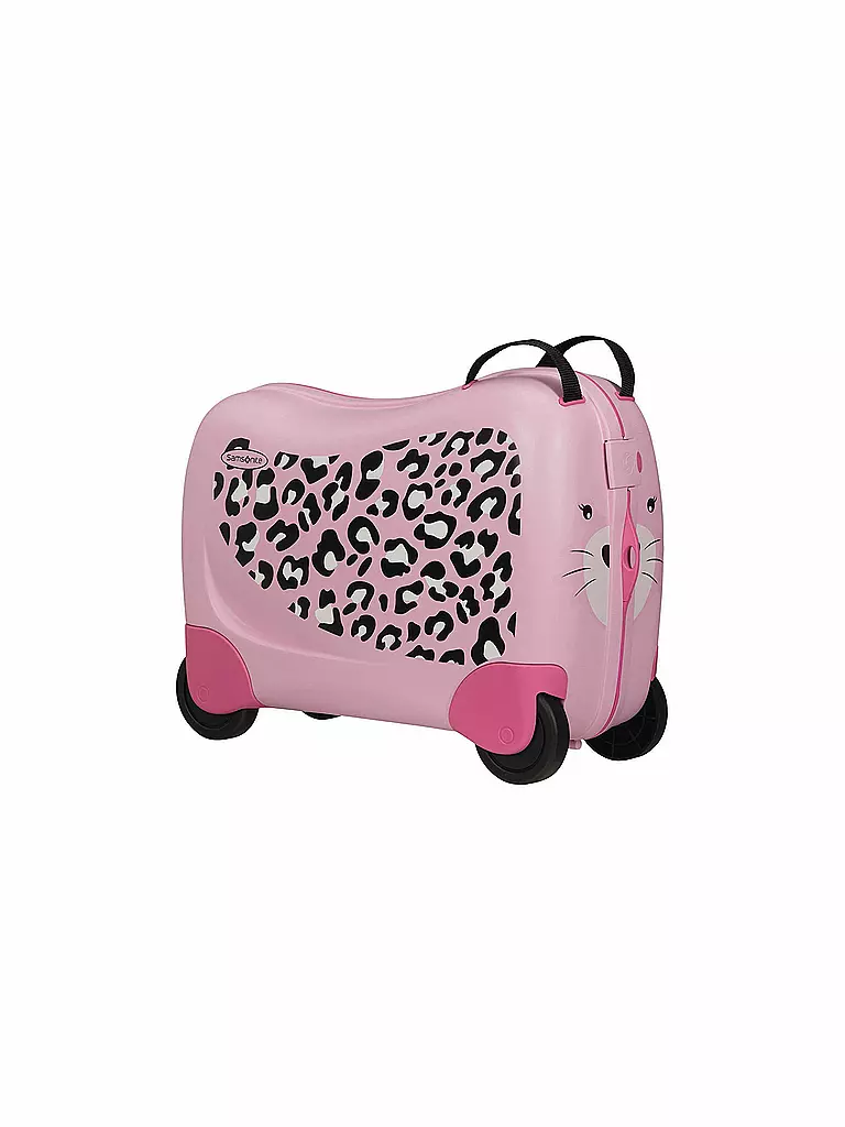 SAMSONITE | Kinder Trolley " Dream Rider Suitcase " ( Leopard L. ) | rosa