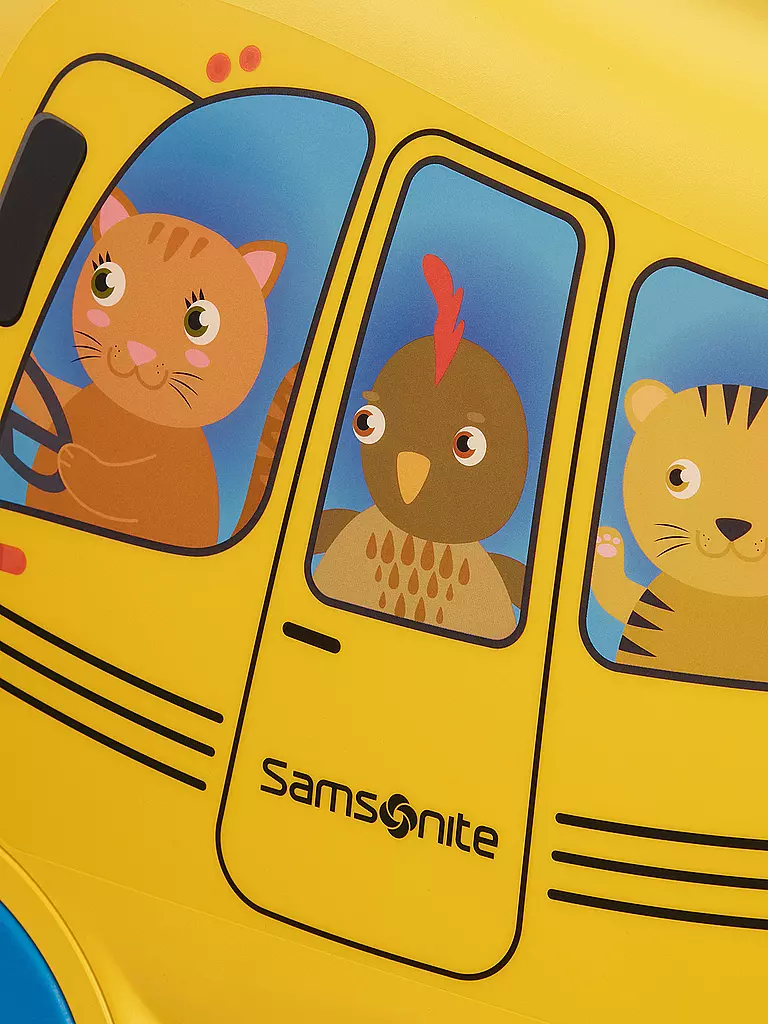 SAMSONITE | Kinder Trolley mit vier Rollen DREAM2GO School Bus | hellgrün