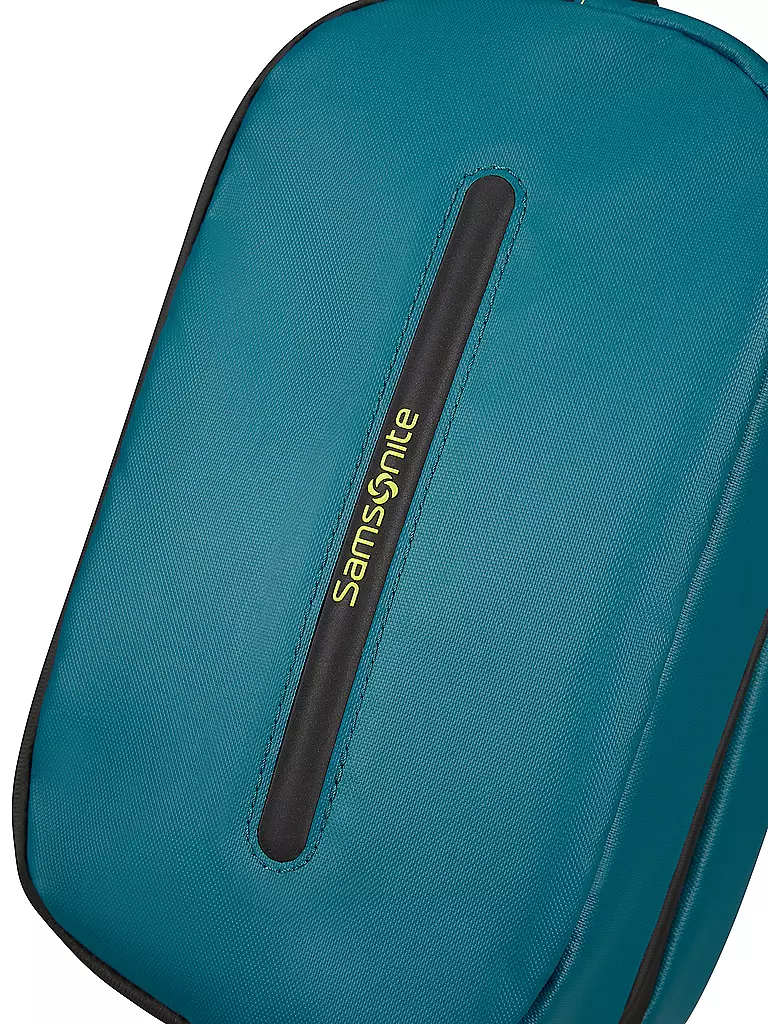 SAMSONITE | Kulturtasche ECODIVER petrol blue / lime | blau