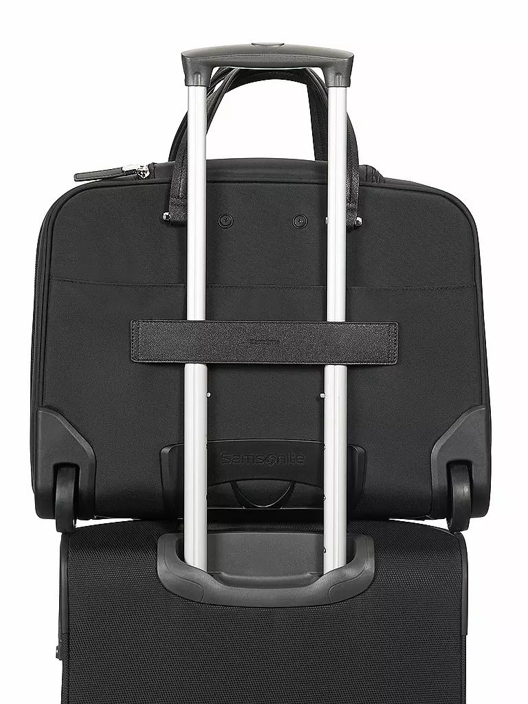 SAMSONITE | Laptoptasche mit Rollen "Zalia" (91784 1041 Schwarz) | schwarz