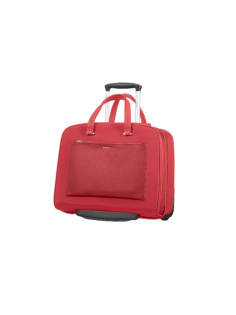 SAMSONITE | Laptoptasche mit Rollen "Zalia" (91784 1726 Rot) | rot