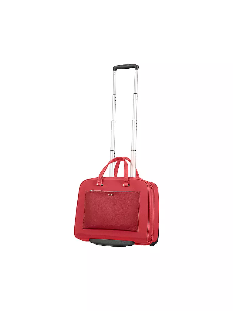 SAMSONITE | Laptoptasche mit Rollen "Zalia" (91784 1726 Rot) | rot