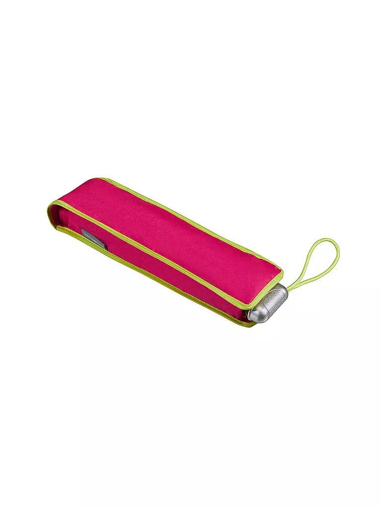 SAMSONITE | Regenschirm - Taschenschirm Alu Drop S dark pink/grass | beere