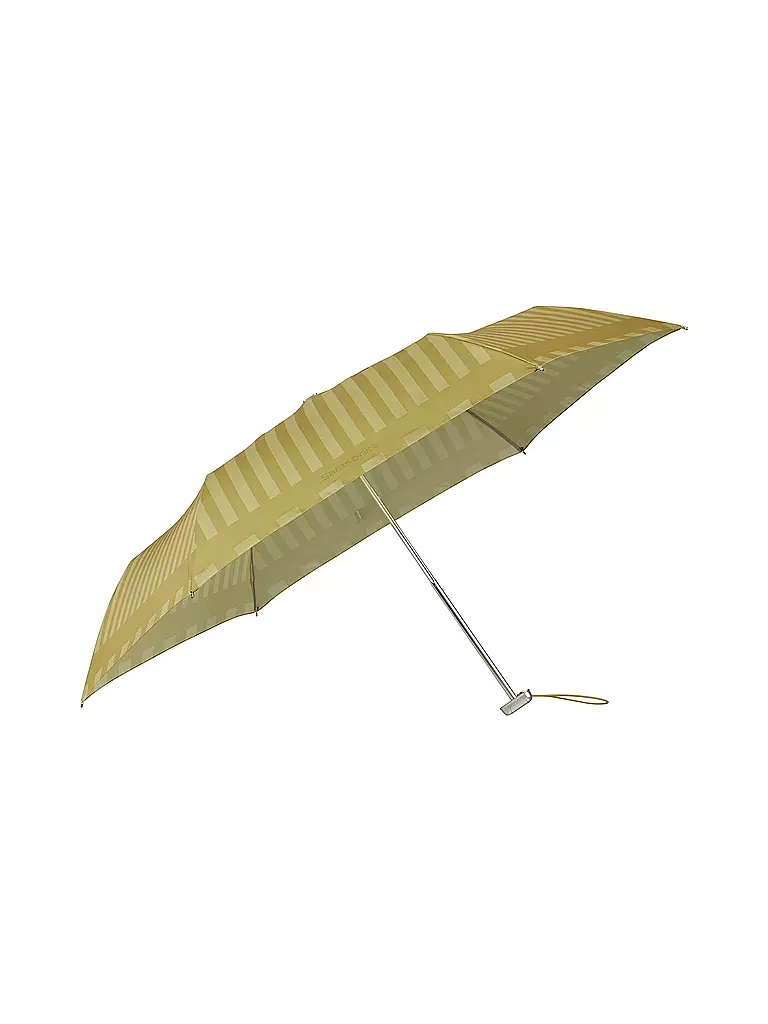 SAMSONITE | Regenschirm - Taschenschirm Alu Drop S mustard yellow | hellgrün