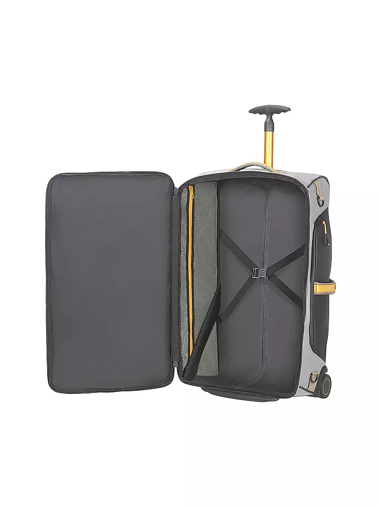 SAMSONITE | Reisetasche mit Rollen 67cm "Paradiver Light"  74851 (Grey/Yellow) | grau