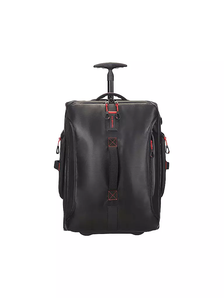 SAMSONITE | Reisetasche/Rucksack auf Rollen 55cm "Paradiver Light"  74780 (Black) | schwarz