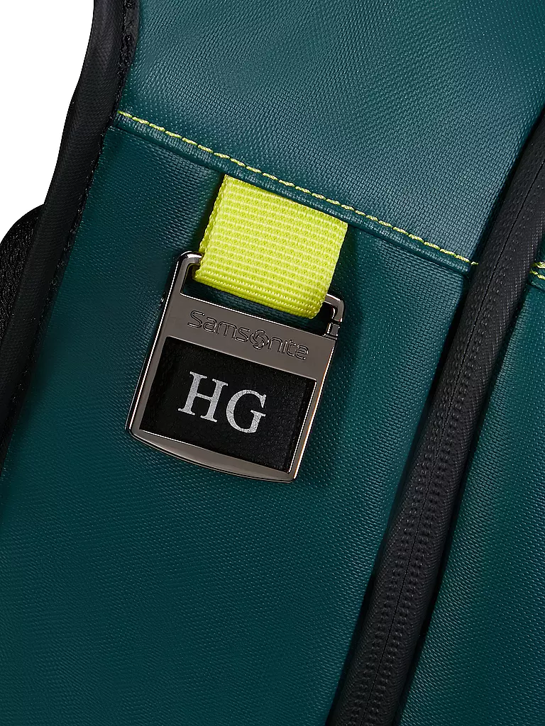 SAMSONITE | Rucksack - Laptop Rucksack ECODIVER Large  Dark Teal/Lime | blau