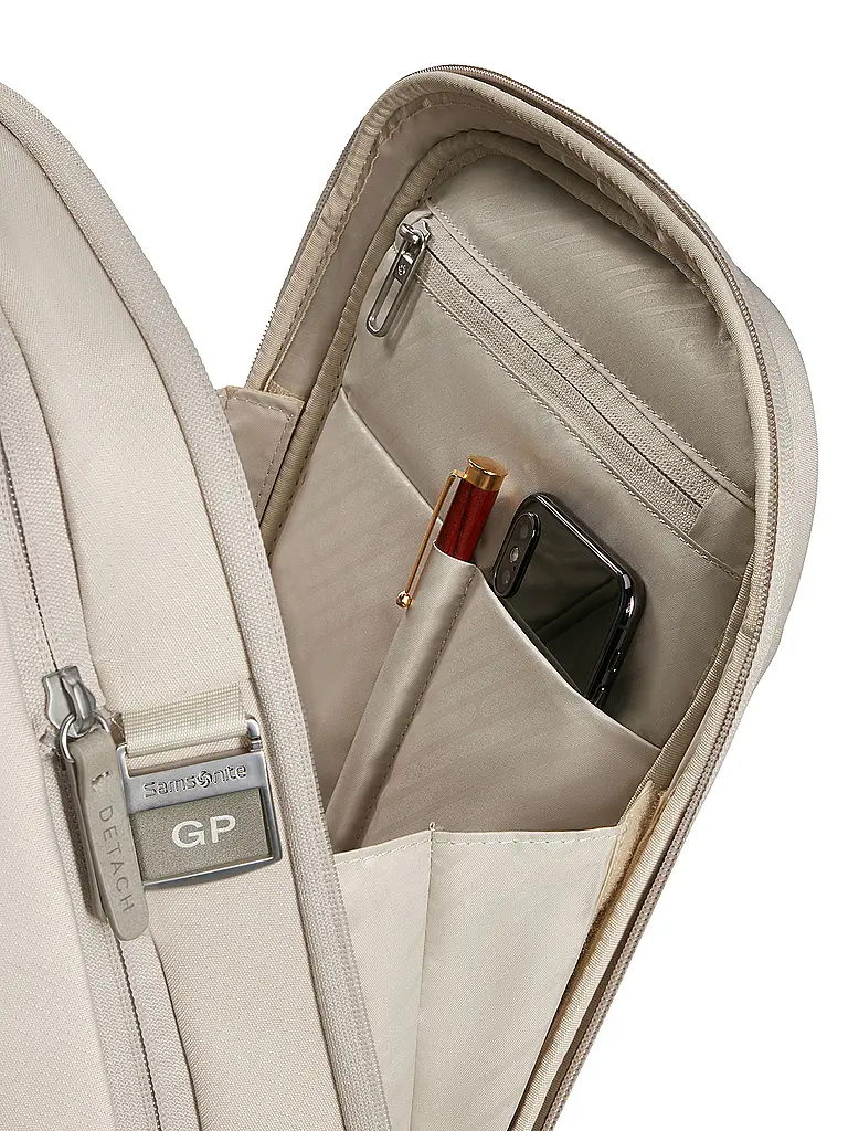 SAMSONITE | Rucksack 2-in1 PARALUX Stone Grey | creme