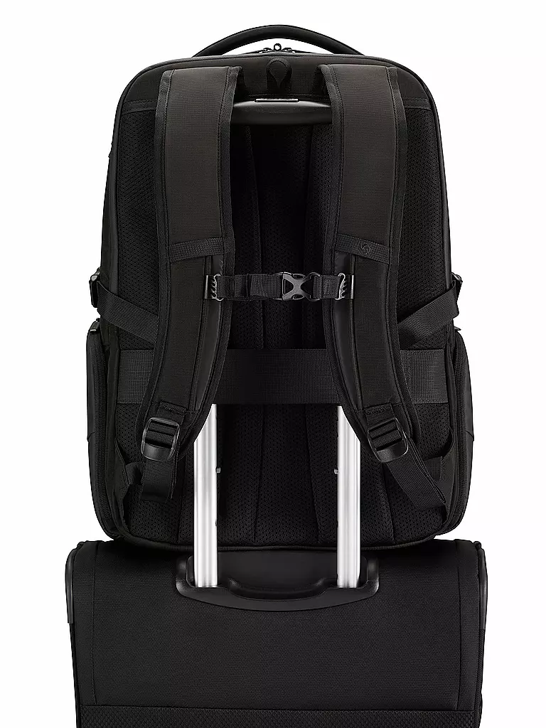 SAMSONITE | Rucksack Biz2Go Overnight Erweiterbar 17,3 Black | schwarz