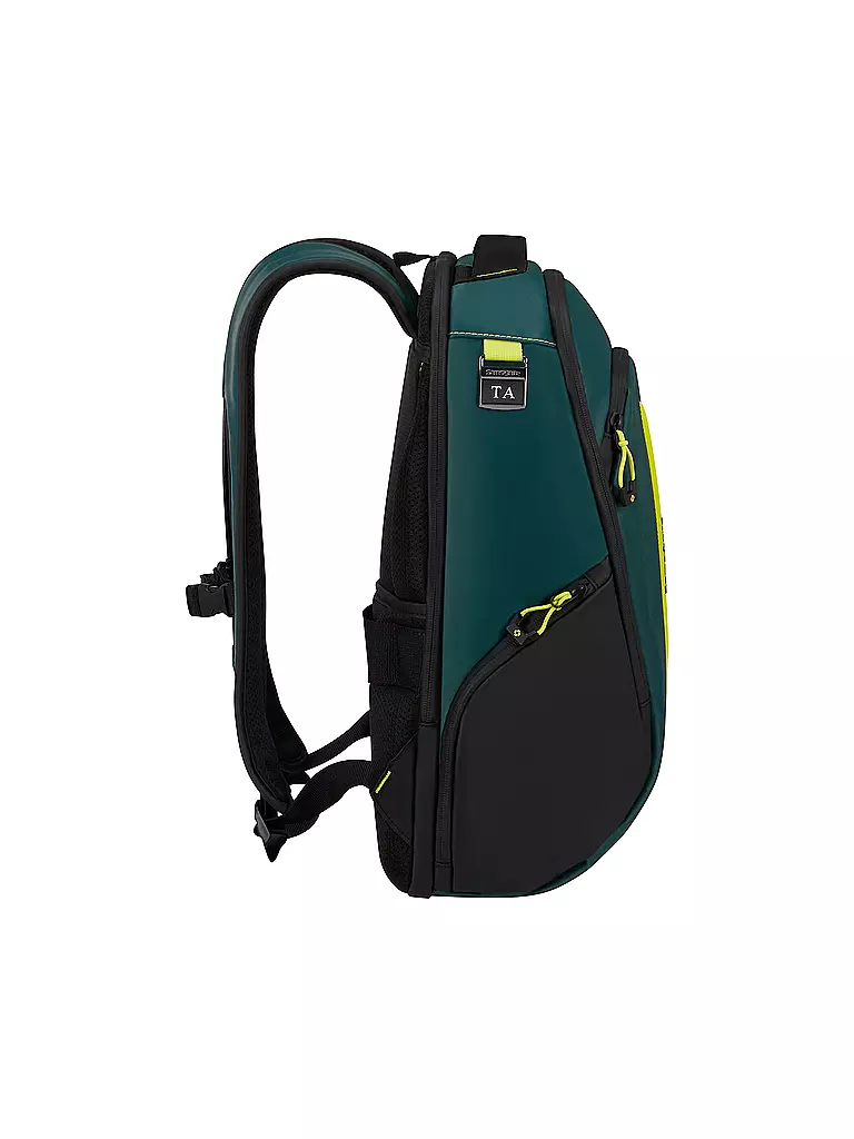 SAMSONITE | Rucksack ECODIVER Medium USB Dark Teal/Lime | petrol