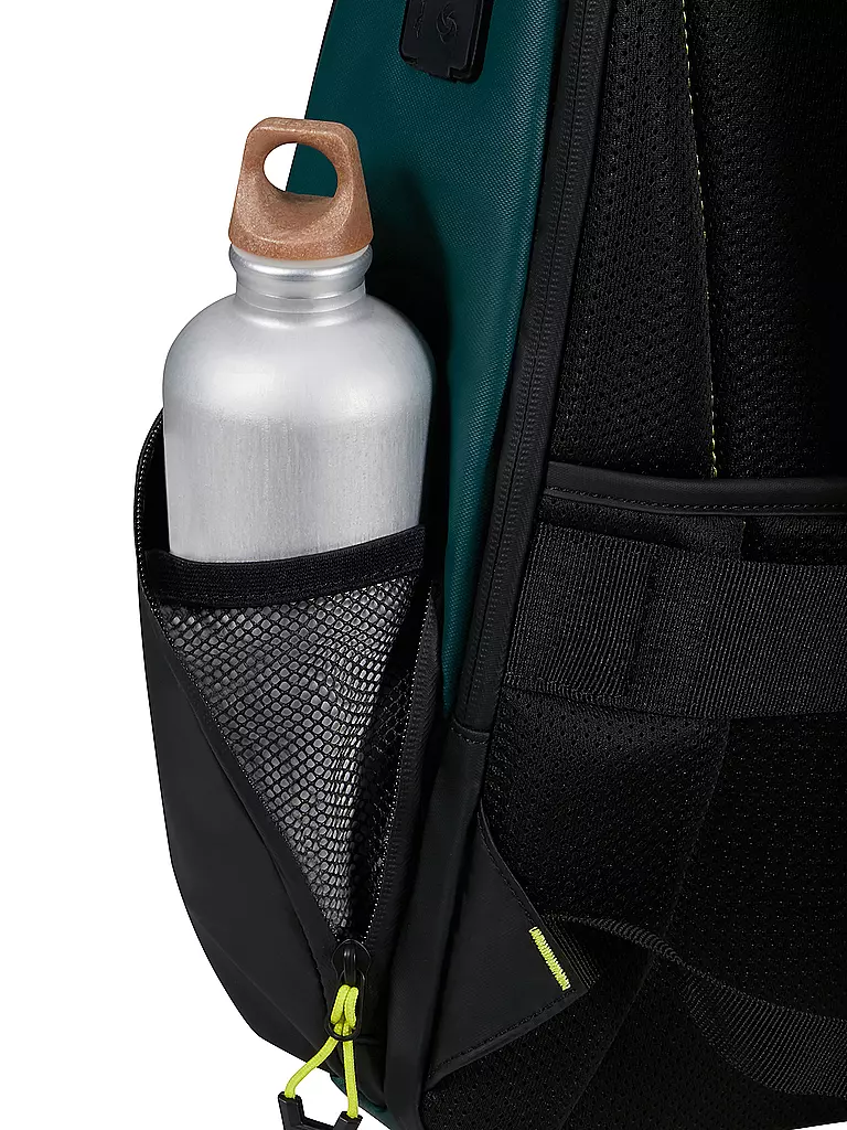 SAMSONITE | Rucksack ECODIVER Medium USB Dark Teal/Lime | petrol