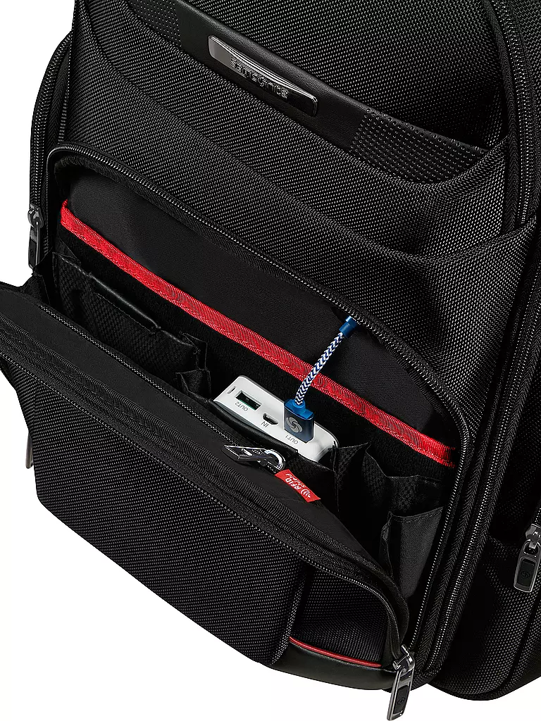 SAMSONITE | Rucksack PRO-DLX erweiterbar Black | dunkelgrün