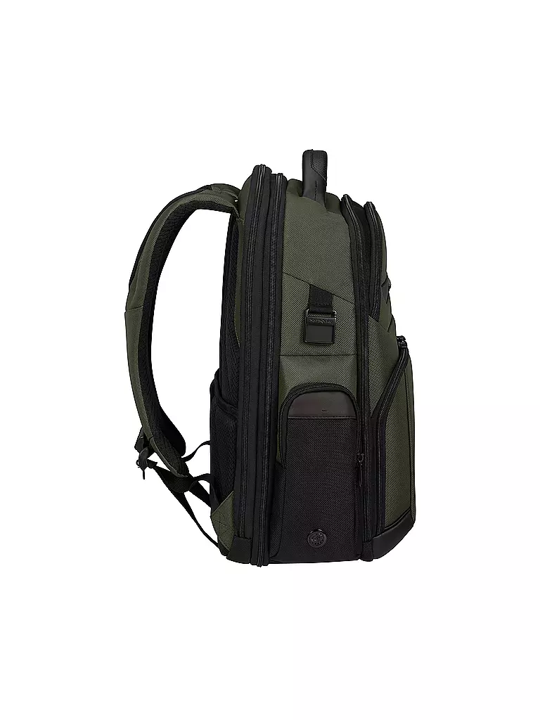 SAMSONITE | Rucksack PRO-DLX erweiterbar Green | schwarz