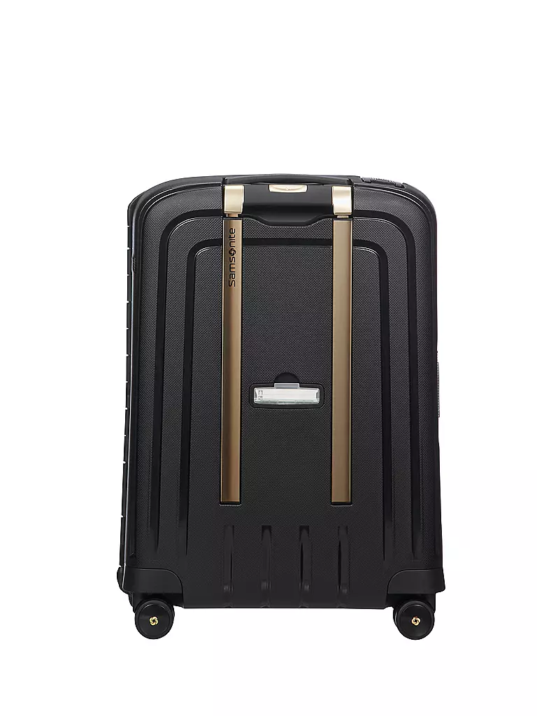 SAMSONITE | S`Cure Spinner 55 cm" (50919 25 Black/Gold) | schwarz