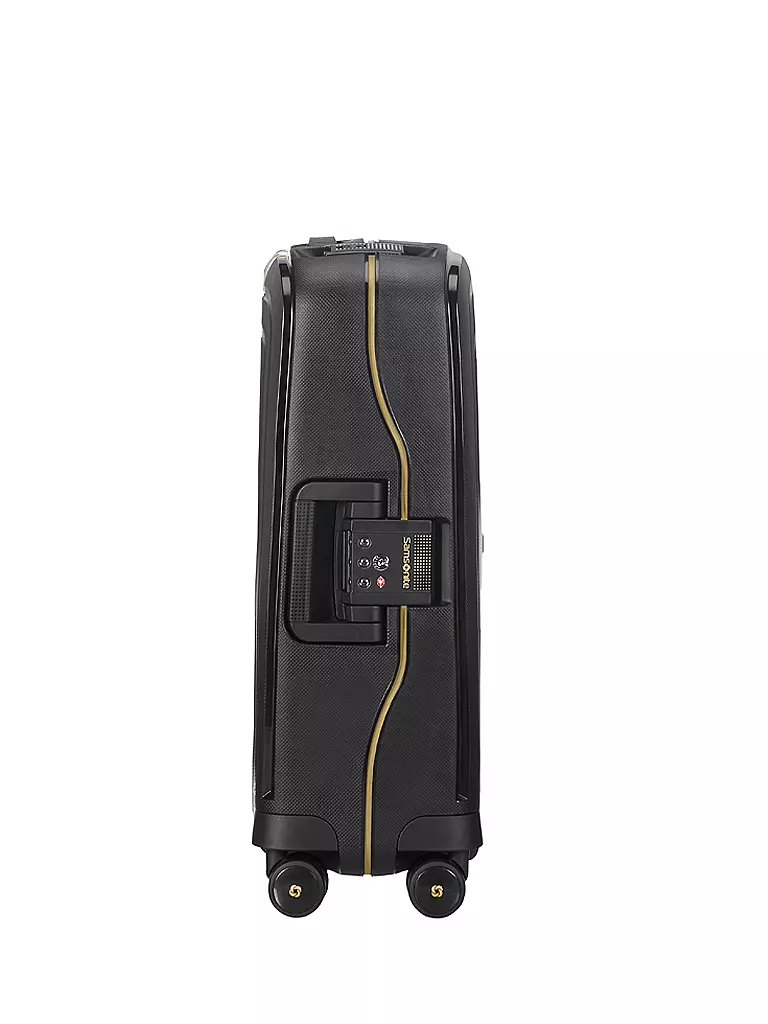 SAMSONITE | S`Cure Spinner 55 cm" (50919 25 Black/Gold) | schwarz