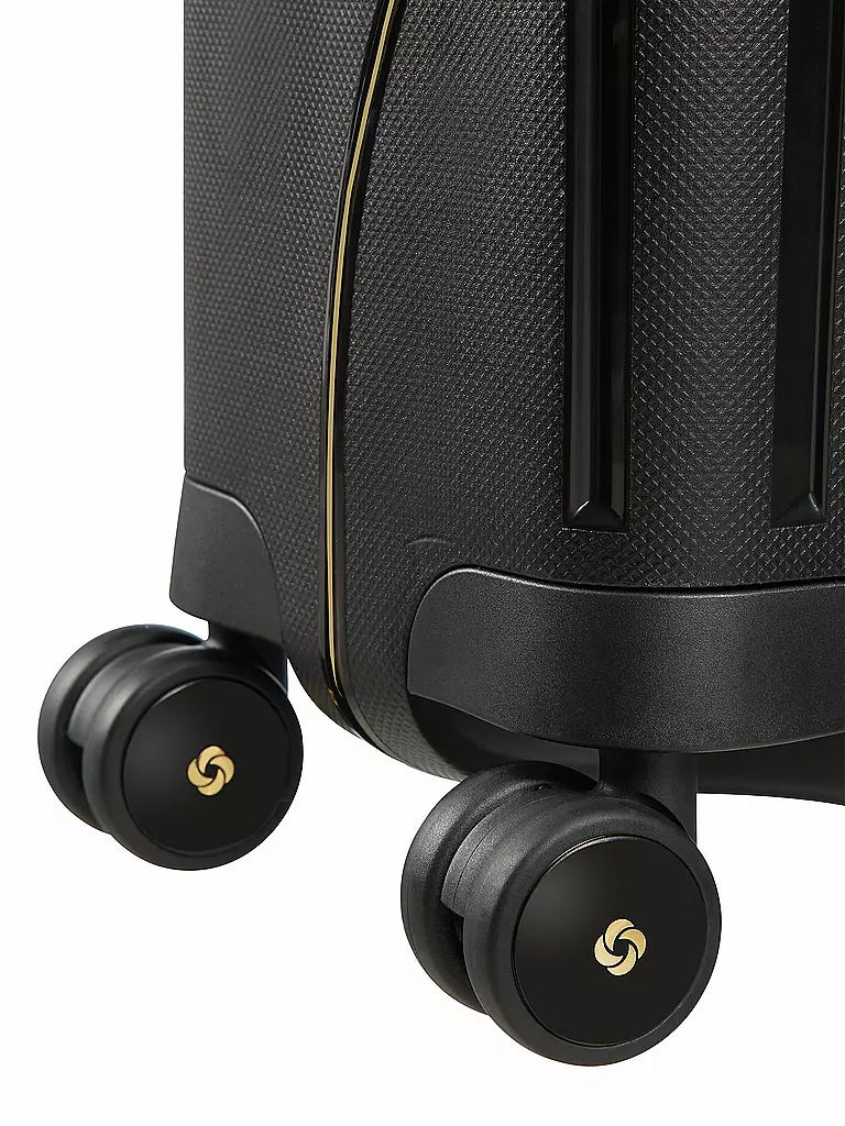 SAMSONITE | S`Cure Spinner 55 cm" (50919 25 Black/Gold) | schwarz