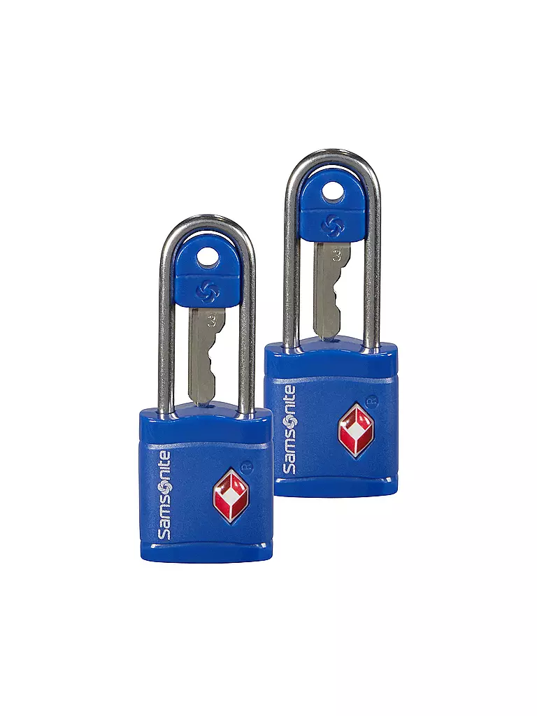 SAMSONITE | Schloss KEY LOOK TSA 2er Pkg.  | blau