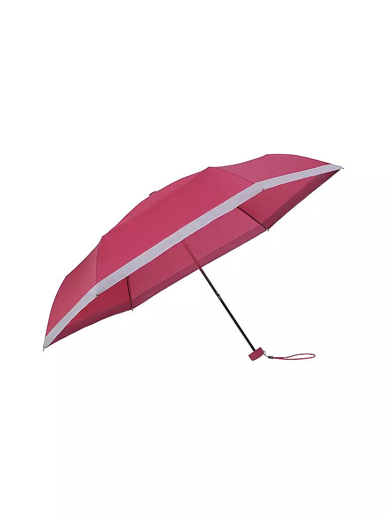 SAMSONITE | Taschenschirm RAIN PRO MANUAL FLAT pomegranate | beere
