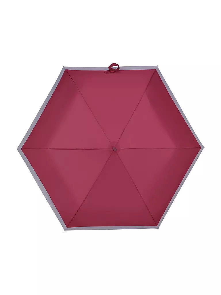 SAMSONITE | Taschenschirm RAIN PRO MANUAL FLAT pomegranate | beere