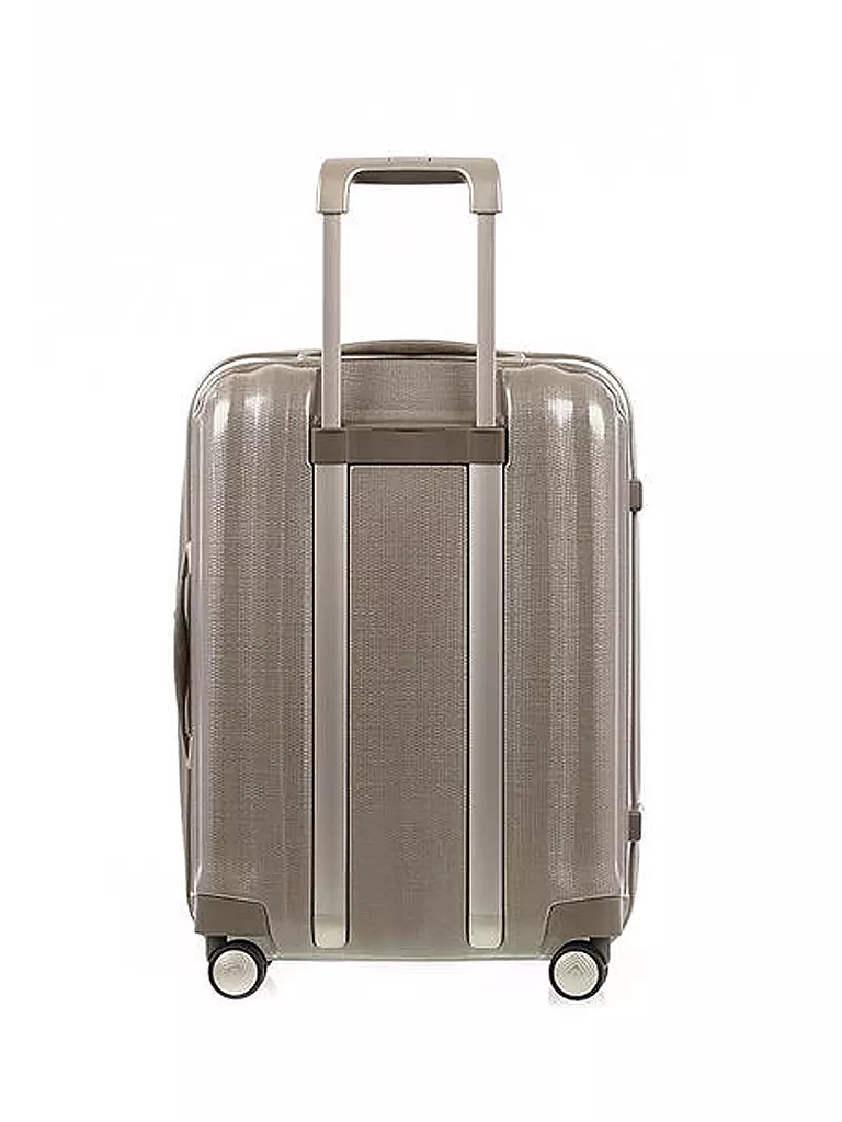 SAMSONITE | Trolley "Lite Cube Spinner" 55cm (58622 1173 Ivory Gold) | gold