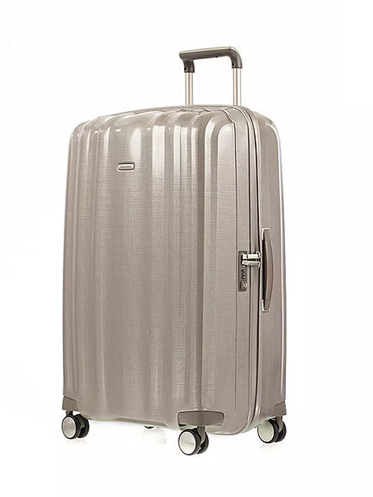 SAMSONITE | Trolley "Lite Cube Spinner" 82cm (58625 1173 Ivory Gold) | gold